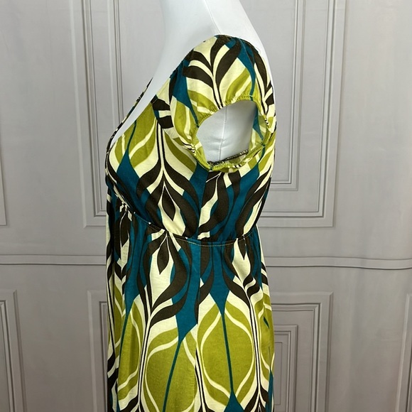 Retro print dress - Picture 6 of 11